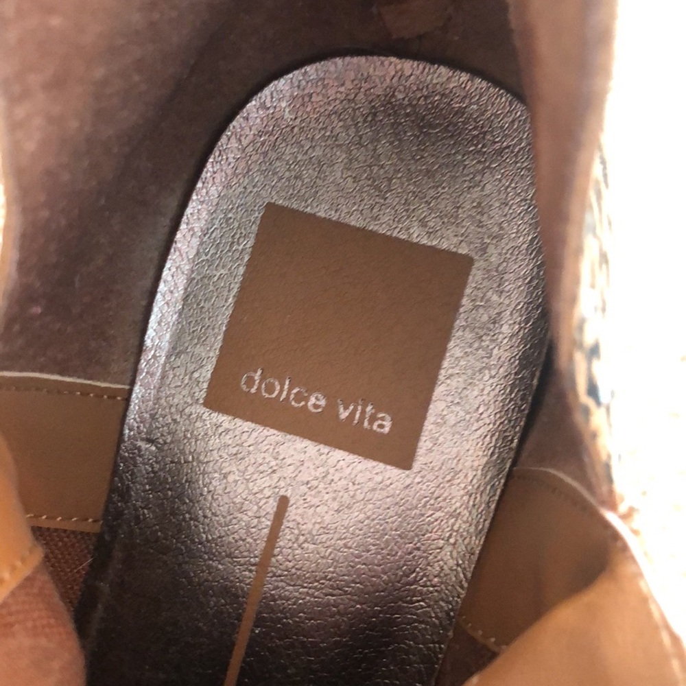 Dolce Vita Leopard Print Booties - Picture 11 of 14